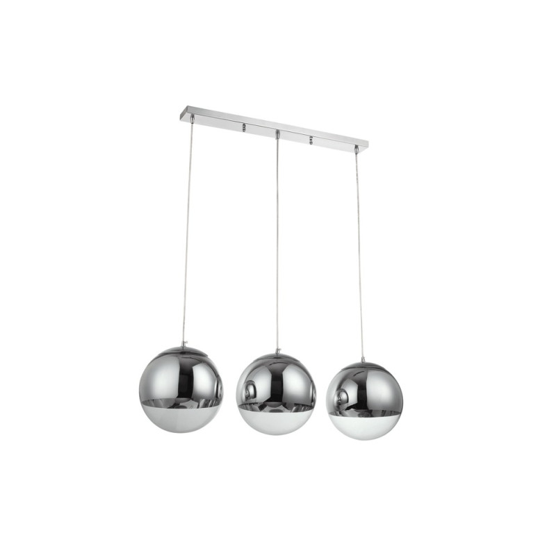 Lampi interior, Pendul Newton Crom 3xE27 60W -1, dioda.ro