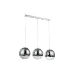 Lampi interior, Pendul Newton Crom 3xE27 60W -1, dioda.ro