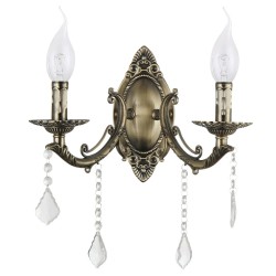 Lampi interior, Aplica Fascino Alama+Alb 2xE14 60W -1, dioda.ro