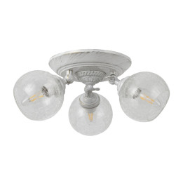 Lampi interior, Lustra Claire Alb 3xE27 60W -1, dioda.ro