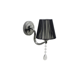 Lampi interior, Aplica Equinox Negru 1xE27 60W -1, dioda.ro