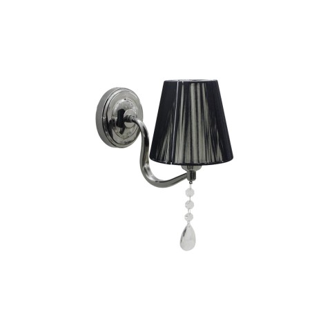 Lampi interior, Aplica Equinox Negru 1xE27 60W -1, dioda.ro