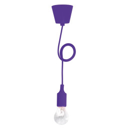 Lampi interior, Pendul Vogue Mov 1xE27 60W -1, dioda.ro