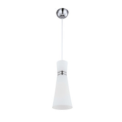 Lampi interior, Pendul Flare Crom 1xE27 60W -1, dioda.ro