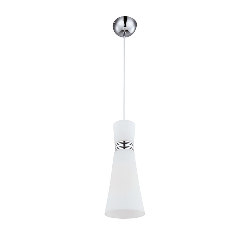 Lampi interior, Pendul Flare Crom 1xE27 60W -1, dioda.ro