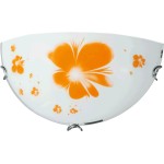 Lampi interior, Aplica Santini alb+orange 1xE27 60W -1, dioda.ro