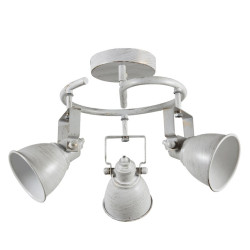 Lampi interior, Lustra Juno Alb 3xE27 60W -1, dioda.ro