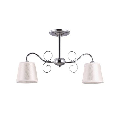 Lampi interior, Lustra Ivy Crom+Alb 2xE27 60W -1, dioda.ro