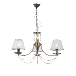 Lampi interior, Lustra Darcy Alama 3xE14 60W -1, dioda.ro