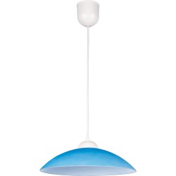 Lampi interior, Pendul Sakura 1xE27 60W Bleu -1, dioda.ro