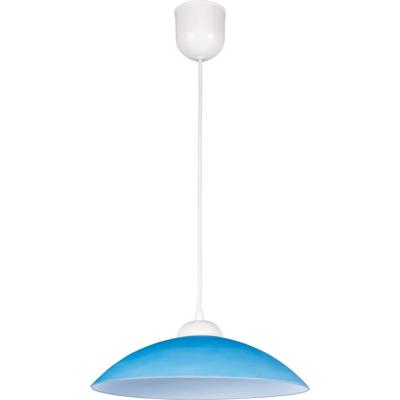 Lampi interior, Pendul Sakura 1xE27 60W Bleu -1, dioda.ro