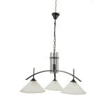 Lampi interior, Lustra Emerald Negru+Alb 3xE27 40W -1, dioda.ro