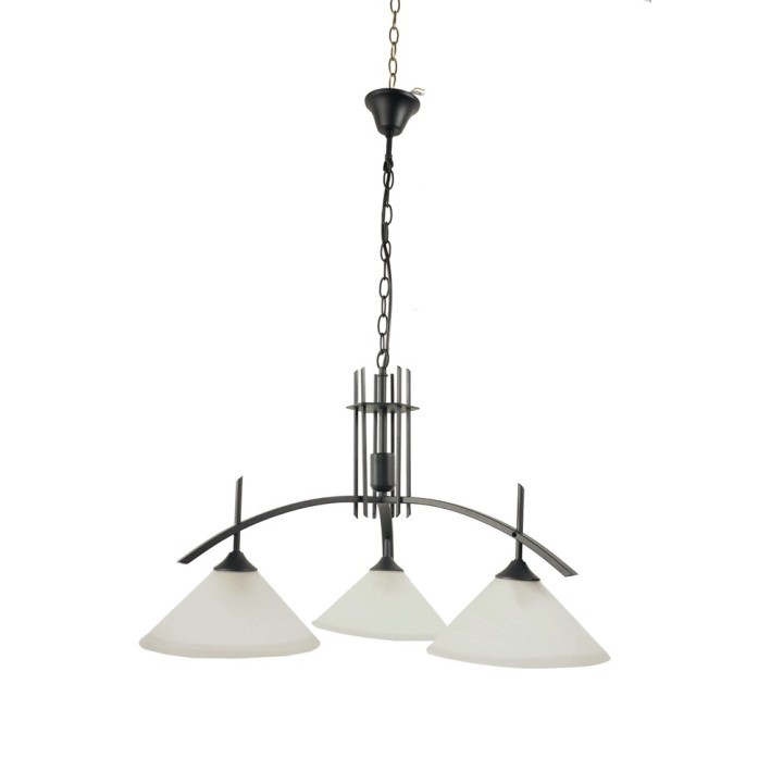 Lampi interior, Lustra Emerald Negru+Alb 3xE27 40W -1, dioda.ro