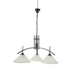 Lustra Emerald Negru+Alb 3xE27 40W Lampi interior, Lustra Emerald Negru+Alb 3xE27 40W -1, dioda.ro
