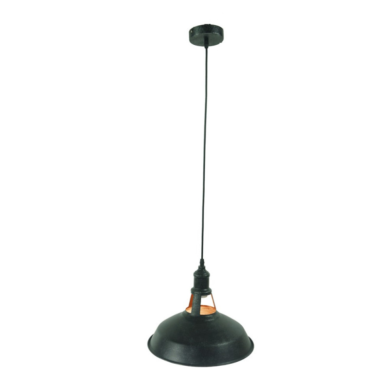 Lampi interior, Pendul Graphite Negru+Orange 1xE27 40W -1, dioda.ro
