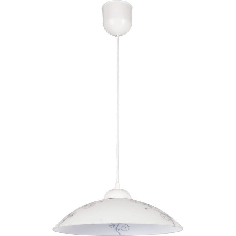 Lampi interior, Pendul Aya 1xE27 60W Alb -1, dioda.ro