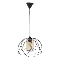 Electrice, Pendul Leylak Negru 1xE27 60W -8, dioda.ro