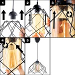 Lampi interior, Pendul Kontes Negru 1xE27 60W -1, dioda.ro