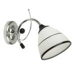 Aplica Dorya Alb+Negru 1xE27 60W Lampi interior, Aplica Dorya Alb+Negru 1xE27 60W -1, dioda.ro