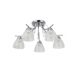 Lampi interior, Lustra Katarina Crom 5xE27 60W -3, dioda.ro