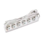 Prelungitor 6P 1.5m, 3x1mm2, alb Strohm SM-PR-6P-1-5M-WH Prelungitoare, Prelungitor 6P 1.5m, 3x1mm2, alb Strohm SM-PR-6P-1-5M-WH -1, dioda.ro