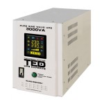 UPS pentru centrala TED Electric 3000VA / 2100W Runtime extins utilizeaza 2 acumulatori (neinclusi) UPS centrale termice, UPS pentru centrala TED Electric 3000VA / 2100W Runtime extins utilizeaza 2 acumulatori (ne -4, dioda.ro