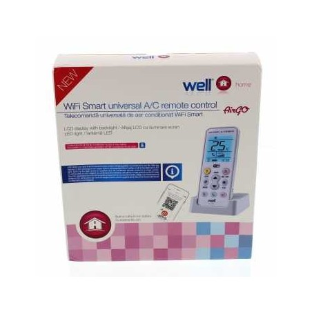 Telecomanda universala Smart WiFi Well pentru aparate de aer conditionat