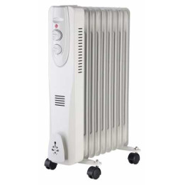 Climatizare, Radiator electric portabil cu ulei 9 elementi 2000W Well -1, dioda.ro