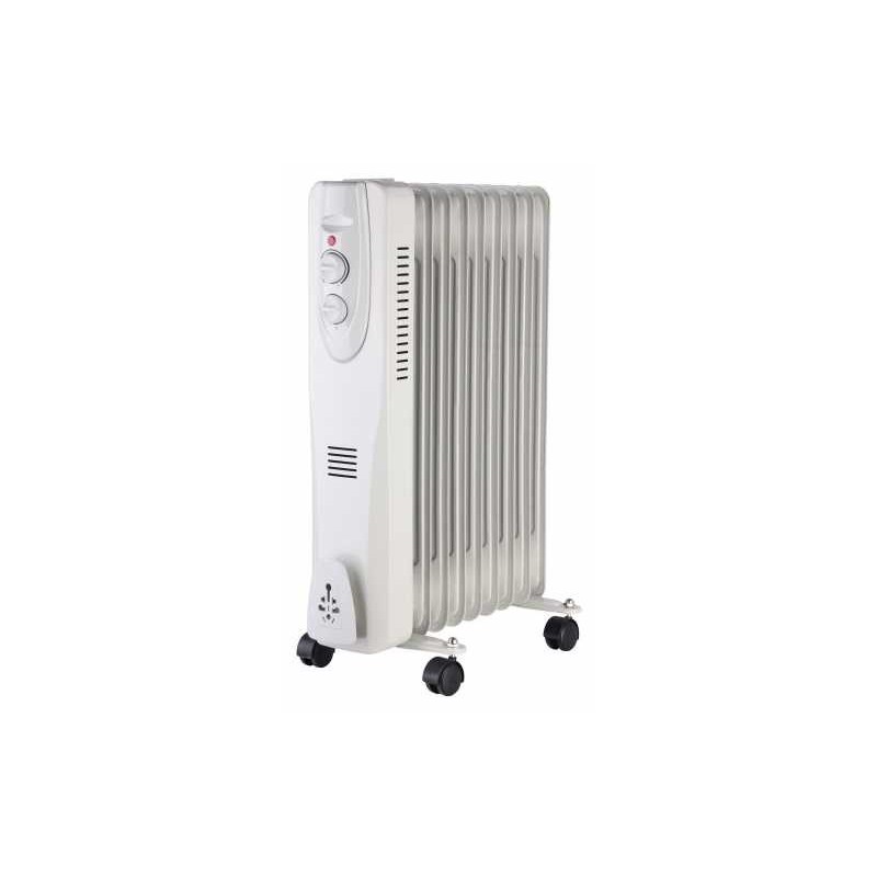 Climatizare, Radiator electric portabil cu ulei 9 elementi 2000W Well -1, dioda.ro