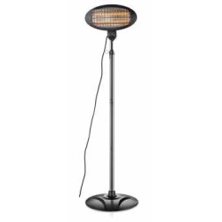Climatizare, Incalzitor terasa Well cu quartz 2000W, cu picior -3, dioda.ro