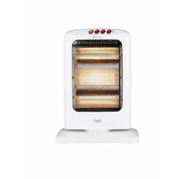 Climatizare, Radiator electric cu halogen Well, 1200W, 3 trepte -1, dioda.ro