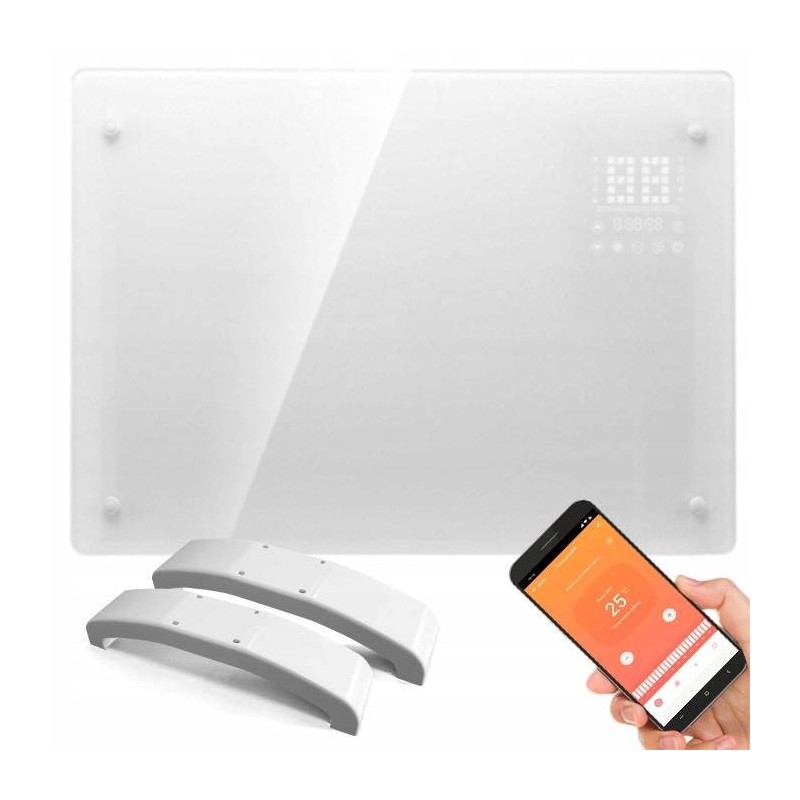 Panouri Radiante, Panou Radiant Infrarosu Termoglass PRO 2000W Incalzitor Electric COMFORT (Alb) cu WIFI Google H -8, dioda.ro