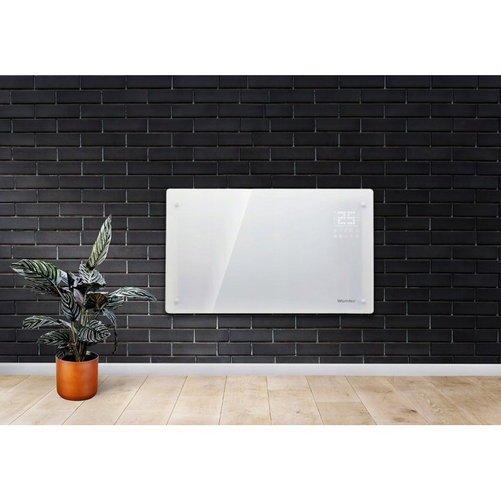 Panouri Radiante, Panou Radiant Infrarosu Electric Termoglass 1600W (ALB) control touch si telecomandă -1, dioda.ro