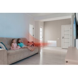 Panouri Radiante, Panou Radiant Infrarosu Electric Termoglass 1600W (ALB) control touch si telecomandă -3, dioda.ro