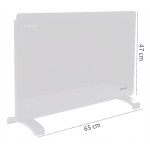 Panouri Radiante, Panou Radiant Infrarosu Electric Termoglass 1600W (ALB) control touch si telecomandă -6, dioda.ro