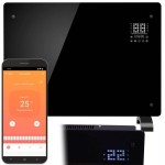 Panouri Radiante, Panou Radiant Infrarosu Termoglass PRO 2000W Incalzitor Electric COMFORT (NEGRU) cu WIFI Google -10, dioda.ro