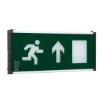 Corpuri de iluminat tehnice, Lampa Exit LED Sus 3W Basil -2, dioda.ro