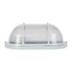 Corpuri de iluminat tehnice, Lampa BAT Grila Transparent 1xE27 max. 100W Alb -1, dioda.ro
