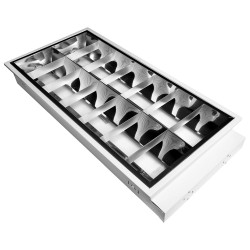 Corpuri de iluminat tehnice, Corp de Iluminat Incastrat 2x18W NV-4101.12218 -1, dioda.ro