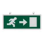 Corpuri de iluminat tehnice, Lampa Exit LED 6x0.1W Display ST/DR Basil NV-4 -1, dioda.ro