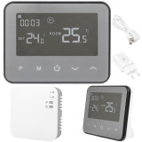 Electrice, Termostat ambient centrala termica / incalzire in pardoseala COMFORT WT-20 radio WIFI Compatibil Googl -30, dioda.ro