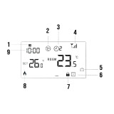 Electrice, Termostat ambient centrala termica / incalzire in pardoseala COMFORT WT-20 radio WIFI Compatibil Googl -32, dioda.ro