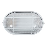 Corpuri de iluminat tehnice, Lampa BAT Grila Transparent 1xE27 max. 100W Alb -1, dioda.ro