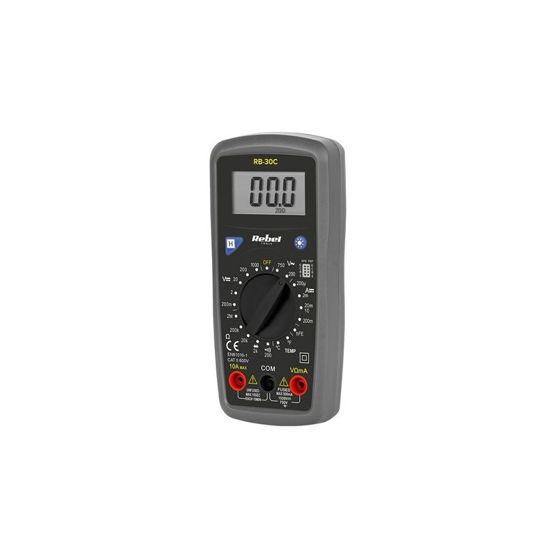 Multimetre digitale, MULTIMETRU UNIVERSAL RB-30C REBEL -1, dioda.ro