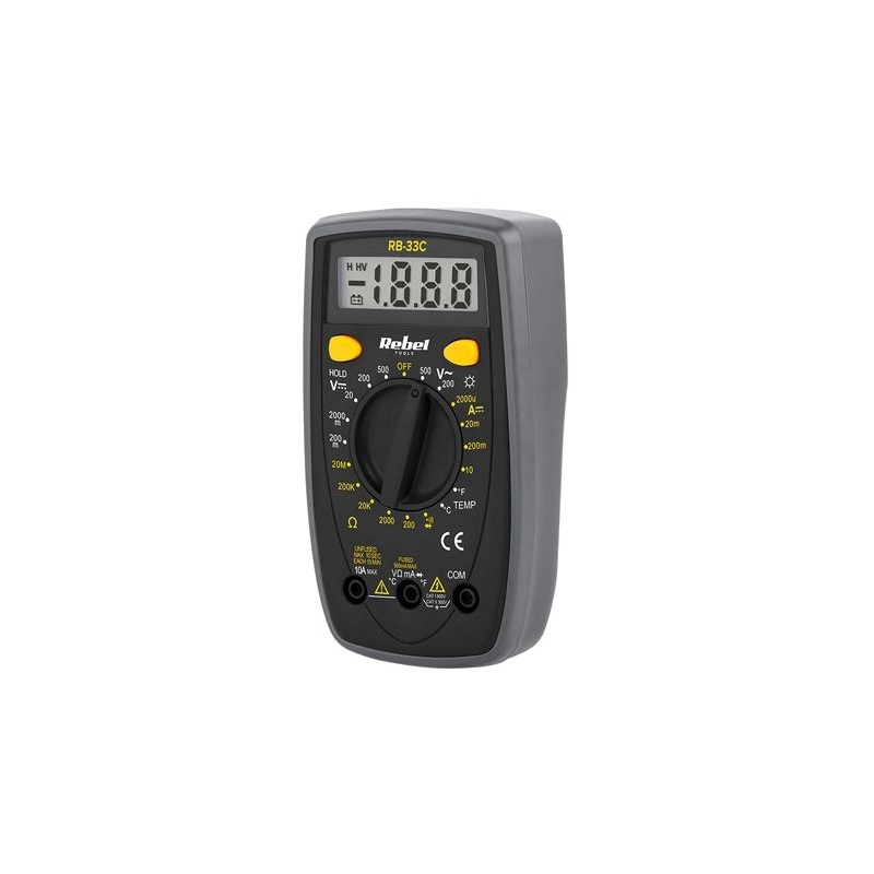 Multimetre digitale, MULTIMETRU UNIVERSAL RB-33C REBEL -1, dioda.ro