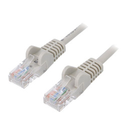 Patch cord U/UTP 6 litat CCA PVC gri 25m 24AWG