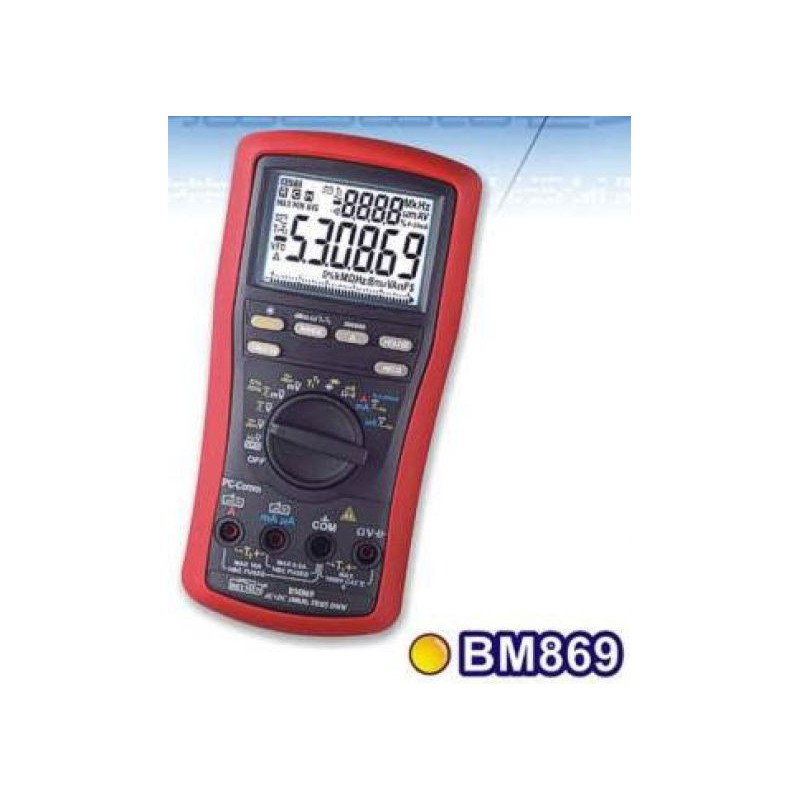Digital multimeter TrueRMS 1000VAC/DC, temp.measurement
