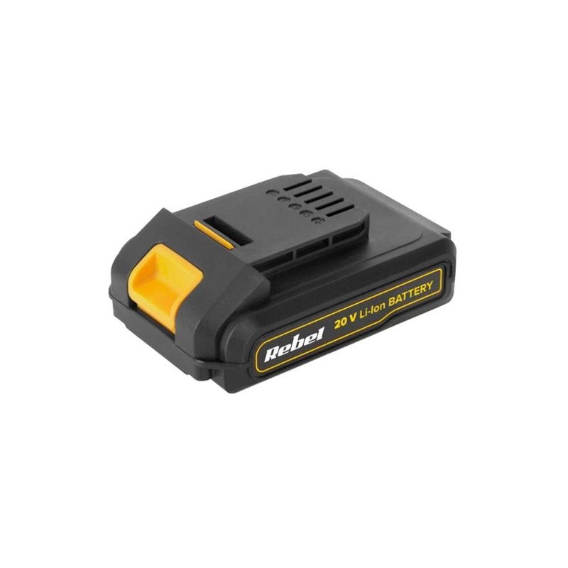 Acumulatoare pentru unelte fără fir, Baterie REBEL TOOLS 20V 2A RB-2001 -1, dioda.ro