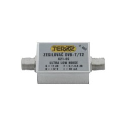 Amplificatoare Splittere Filtre TV, Amplificator antenă Teroz 600X, zgomot redus, UHF, G17dB, F0.7dB, U  120dBµ -1, dioda.ro