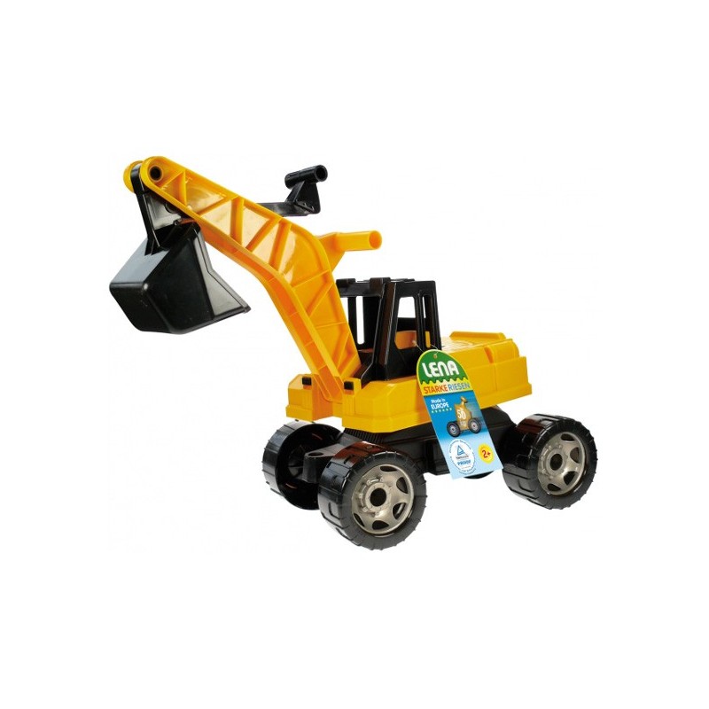 Excavatoare si macarale, Excavator pentru copii LENA GIGA TRUCKS 70 cm -1, dioda.ro